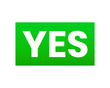 evet düğme ögesi yeşil