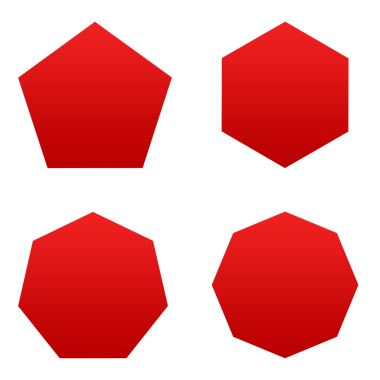 Temel şekil kırmızı tasarım şablon png dosyasını ayarla