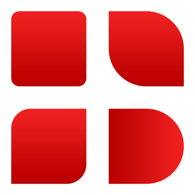 Kare şeklinde kırmızı tasarım ögesi şeffaf, temel şekil kare çerçeve kırmızı tasarım şablon png dosyası