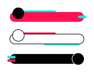sosyal medya tiktok tasarım etiketi transparant tasarımı için düşük üçüncü mavi mor PNG set tasarımı