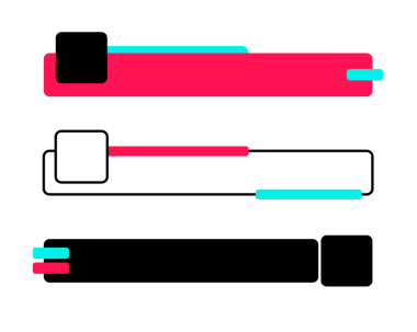 sosyal medya tiktok tasarım etiketi transparant tasarımı için düşük üçüncü mavi mor PNG set tasarımı