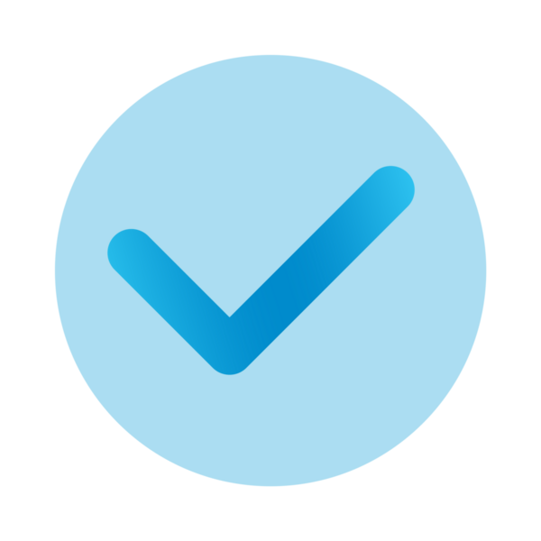 mavi düğme ögesi tasarımı png dosya şeffaf arkaplan, işaretleme sembolü şablon tasarımını daire ile kontrol et