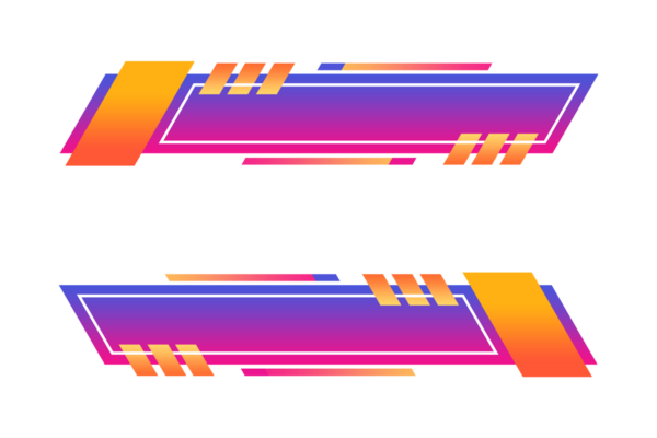 element tasarımı png dosyası için instagram düşük üçüncü tasarım gradyan set