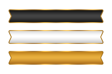 Lüks element altın şekilli metin kutusu boş gümüş element, altın kutu element tasarımı şeffaf png şablonu