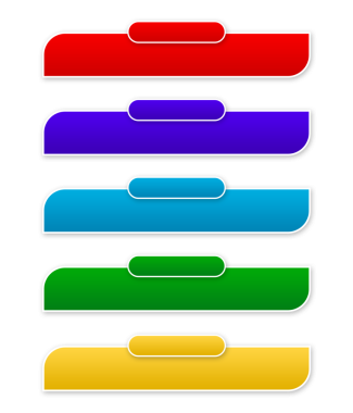 düşük üçüncü element tasarım vektör şablonu çoklu renk, düşük üçüncü metin kutusu tasarım şablonu ögesi, basit set tasarım süsü modern