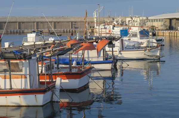 Sardine Fishing Boats Docked Port — Stock Photo, Image