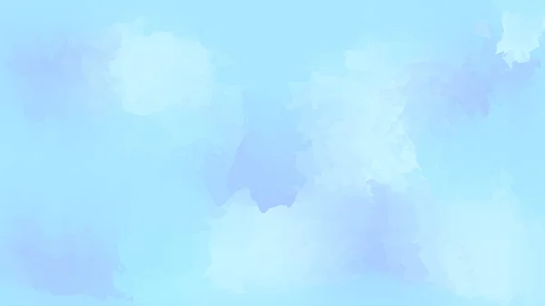 Céu Aquarela Nuvens Fundo Aquarela Abstrato Ilustração Vetorial Abstract Blue — Fotografia de Stock
