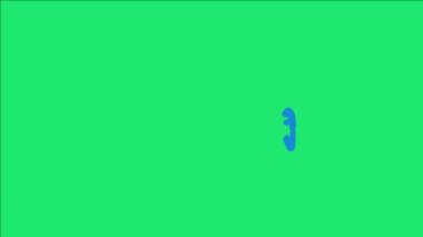 Moving water animation video is suitable for presentation systems or elements and film content