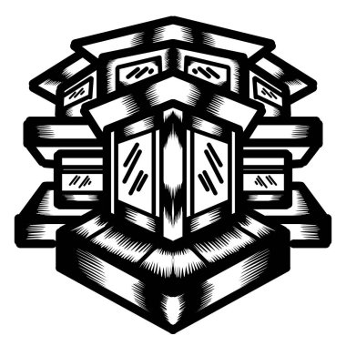 Şeffaf arkaplanda izole edilmiş evin tasarım grafiği. Simge, logo, dövme, afiş, çıkartma ve tebrik kartları için mükemmel. Simge, logo, dövme, afiş, çıkartma ve tebrik kartları için mükemmel