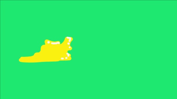 Черное Жидкое Анимированное Видео Подходящее Контента Видео Рекламы Киноматериалов — стоковое видео