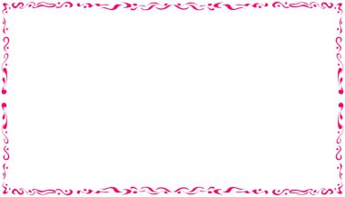 Abstract illustration background with pink border. Perfect for website wallpapers, invitation cards, greeting cards, posters