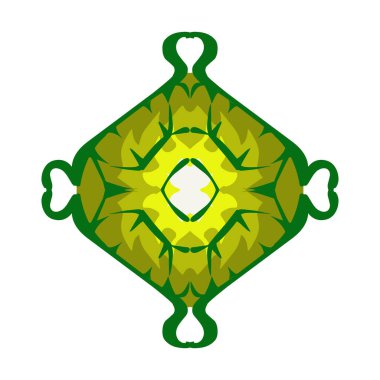 Ramazan, Kurban Bayramı ve Kurban Bayramı temalı sarı alevli yeşil bir fenerin tasviri. Elementler, simgeler, çıkartmalar, dövmeler, duvar kağıtları veya arka plan temalı Ramazan, Kurban Bayramı, Kurban Bayramı ve İslam bayramları için mükemmel