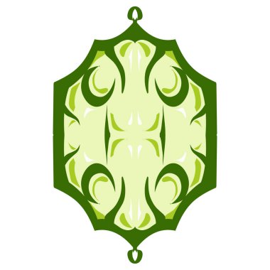 Ramazan, Kurban Bayramı ve Kurban Bayramı temalı sarı alevli yeşil bir fenerin tasviri. Elementler, simgeler, çıkartmalar, dövmeler, duvar kağıtları veya arka plan temalı Ramazan, Kurban Bayramı, Kurban Bayramı ve İslam bayramları için mükemmel