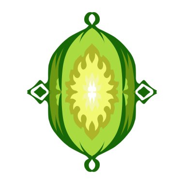 Ramazan, Kurban Bayramı ve Kurban Bayramı temalı sarı alevli yeşil bir fenerin tasviri. Elementler, simgeler, çıkartmalar, dövmeler, duvar kağıtları veya arka plan temalı Ramazan, Kurban Bayramı, Kurban Bayramı ve İslam bayramları için mükemmel