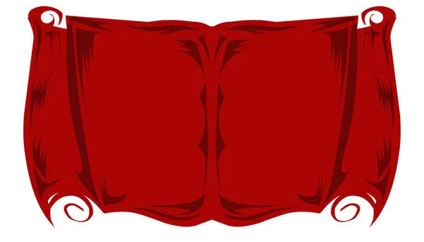 Resumo Ilustração Fundo Com Tema Vermelho Perfeito Para Cartazes Molduras — Fotografia de Stock
