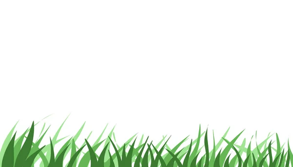 Illustrazione Sfondo Con Immagine Erba Verde Perfetto Sfondi Sfondi Sito — Vettoriale Stock
