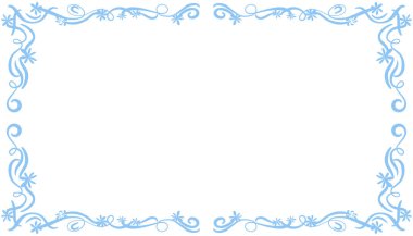 Mavi soyut çerçeve arkaplan çizimi. Davetiyeler, tebrik kartları, duvar kağıtları, posterler, afişler, web siteleri, reklamlar tasarlamak için mükemmel.