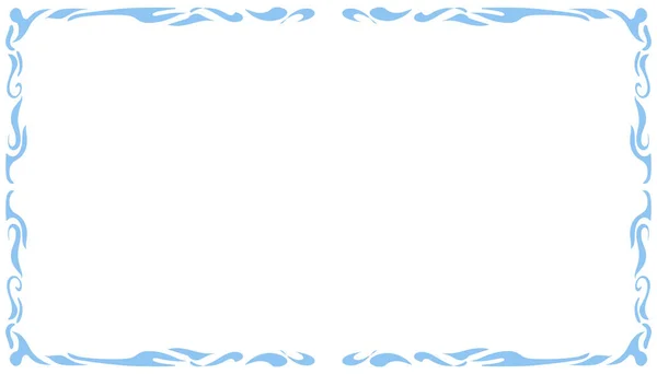 Illustration Fond Abstraite Bleue Parfait Pour Concevoir Des Cartes Invitation — Image vectorielle