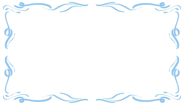 Μπλε Αφηρημένη Εικόνα Πλαισίου Ιδανικό Για Σχεδιασμό Καρτών Πρόσκλησης Ευχετήριες — Διανυσματικό Αρχείο