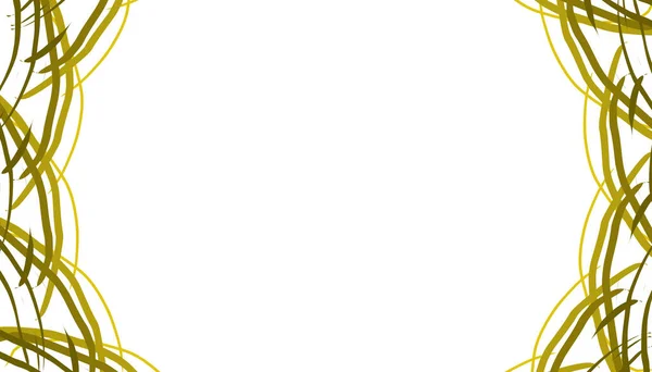 ユニークな黄色のパターン抽象的な背景のイラスト ウェブサイトの背景 ポスター バナー ブックカバー 招待カードに最適です — ストック写真