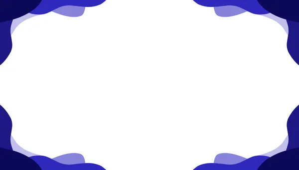 Modello Estetico Blu Colore Astratto Sfondo Illustrazione Perfetto Sfondi Siti — Vettoriale Stock