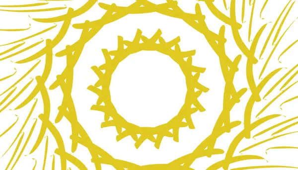 Ілюстрація Унікального Жовтого Візерунка Абстрактного Фону Ідеально Підходить Фону Веб — стоковий вектор