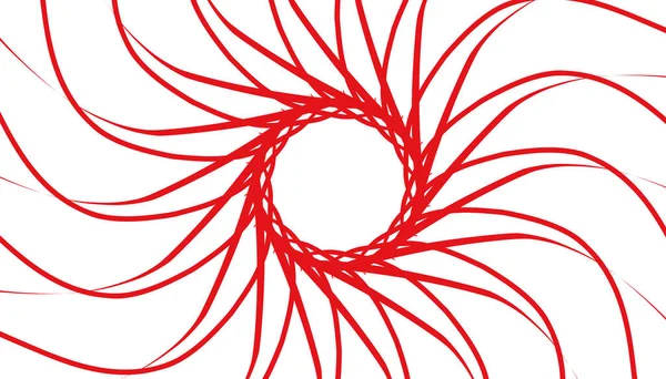 Illustration Eines Einzigartigen Roten Musters Abstrakten Hintergrund Perfekt Für Website — Stockvektor