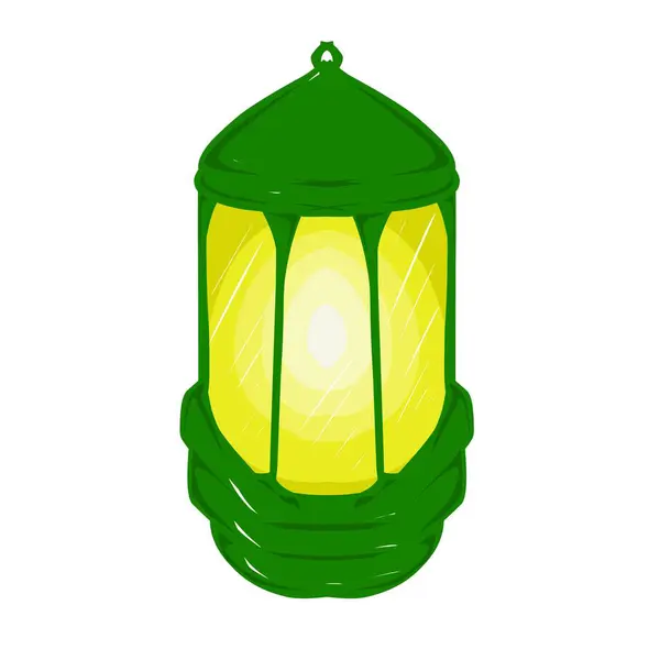 The green lantern design has a Ramadan and Islamic holiday theme. Perfect for posters, banners, stickers, wallpapers, backgrounds