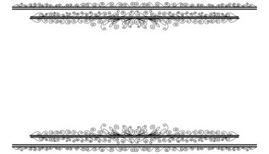 Vintage black frame design. Perfect for invitation cards, book covers, wallpapers, banners, web