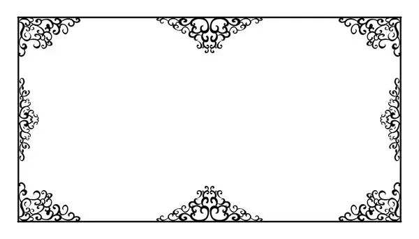 Vintage black frame design. Perfect for invitation cards, book covers, wallpapers, banners, web