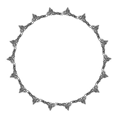 Siyah daire çerçeveli klasik vintage tasarım. Fotoğraflar, simgeler, logolar, afişler, tebrik kartları, web siteleri, reklamlar için mükemmel