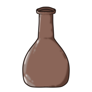 Tarih ve kültürle ilgili projeler için uygun kilden yapılmış antik bir sürahi tasviri