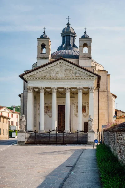 Maser Treviso Maggio 2023 Tempietto Barbaro Piccolo Edificio Religioso Della — Foto Stock