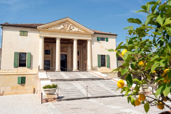 Fanzolo Treviso Włochy Villa Emo Wenecka Willa Zaprojektowana Przez Architekta — Zdjęcie stockowe