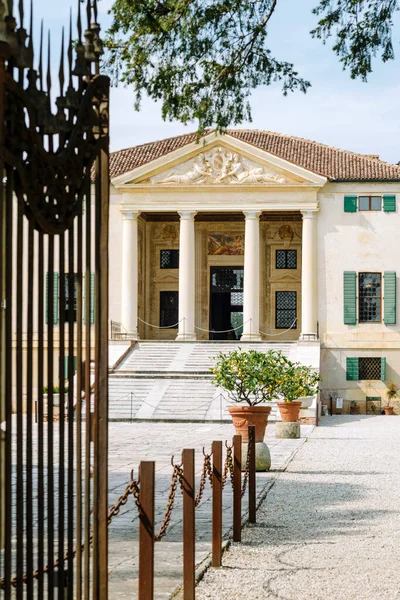 Fanzolo Treviso Italy Villa Emo是由建筑师Andrea Palladio设计的威尼斯别墅 — 图库照片
