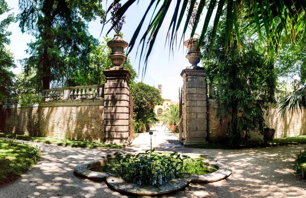 Padua Italien Botanisk Trädgård Sedan 1997 Ett Unescos Världsarv — Stockfoto
