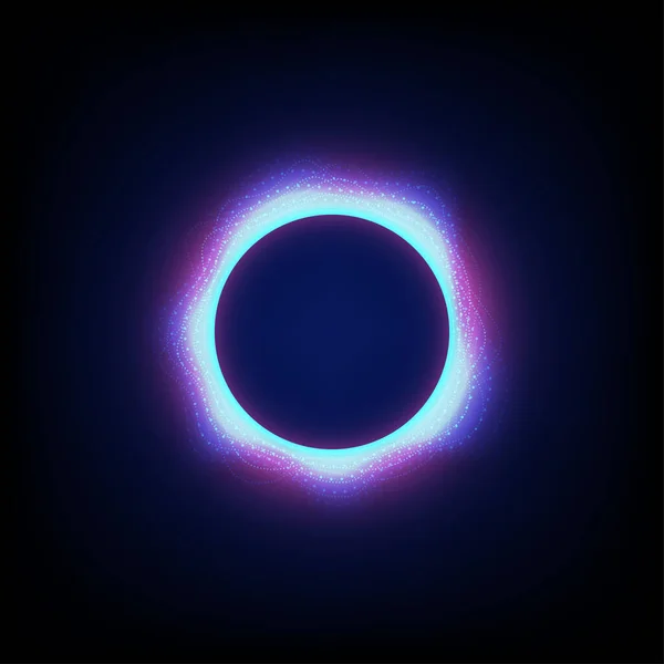 Soyut arkaplan güneş tutulması vektör tasarımı.