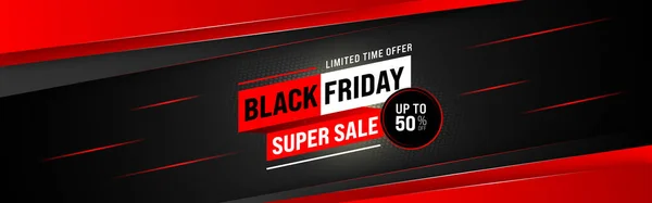 Kara Cuma indirimli pankart vektörü web sitesi ve mobil web sitesi geliştirme, pazarlama materyali ve reklamları için modern tasarım, sosyal medya reklamları.