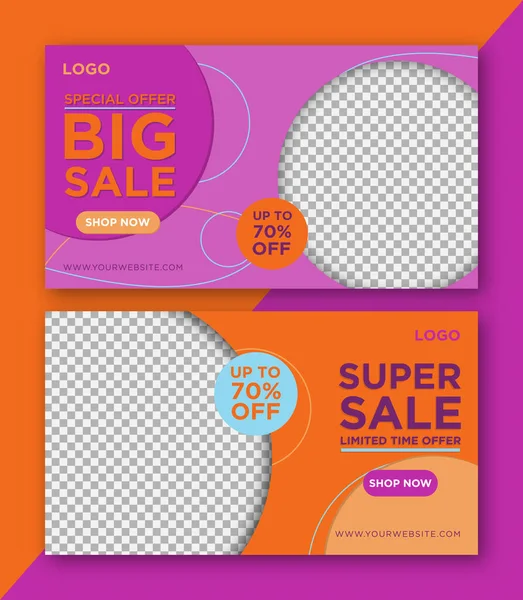 Sosyal Kapak Şablonu Tasarımı. Sosyal medya veya baskı için soyut reklam afişi grafik tasarımı.