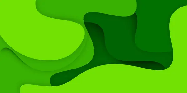 Yatay afişler kağıt dalgaları soyut arkaplan kesiyor. Kapak kitabı, el ilanları, posterler, sunumlar ve davetiyeler için kağıt sanatı vektör tasarımı. Karşıtlık renkleri.