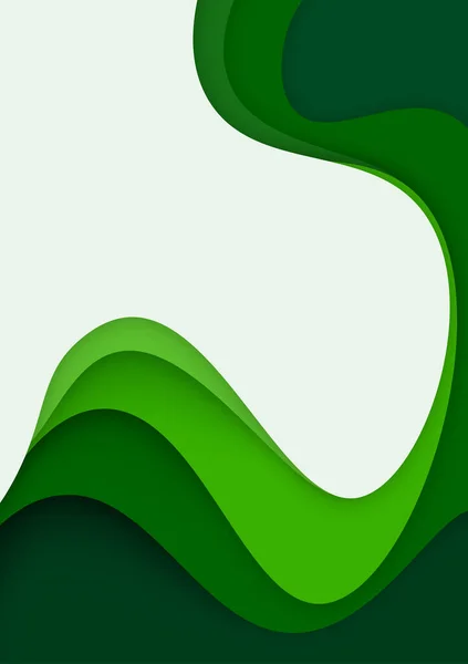 Dikey pankartlar dalgaları soyut arkaplanda keser. Kapak kitabı, el ilanları, posterler, sunumlar ve davetiyeler için kağıt sanatı vektör tasarımı. Karşıtlık renkleri.