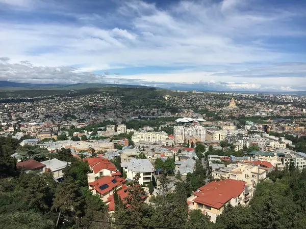 Tiflis şehri manzarası, Sakartvelo, George