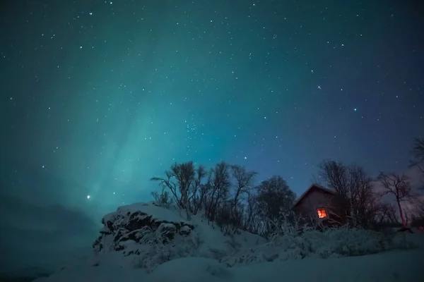 山の美しい夜景 — ストック写真