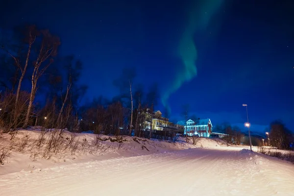 Şehrin güzel gece manzarası