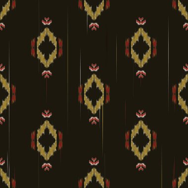 ikat pattern Abstract ethnic geometric pattern background design wallpaper, Indian border. traditional print vector illustration.
