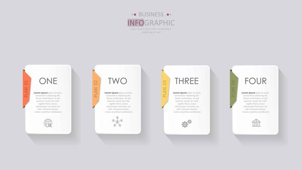 Infographic design template with place for your data. Vector illustration.