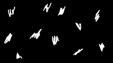 Durma hareketinde ekranda görülen beneklerle geçiş