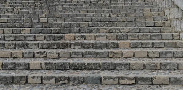 Eine Treppe Aus Ziegeln — Stockfoto