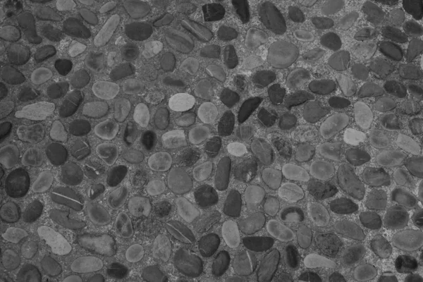 Güzel taşlardan yapılmış bir asfalt parçası