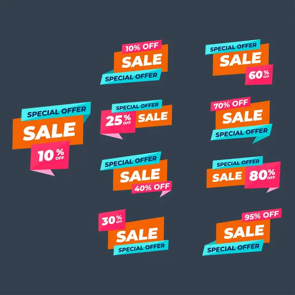 stock vector sale tags collection. sale tags. sale discount sign. new offer sale, shopping, sale. discount off labels.